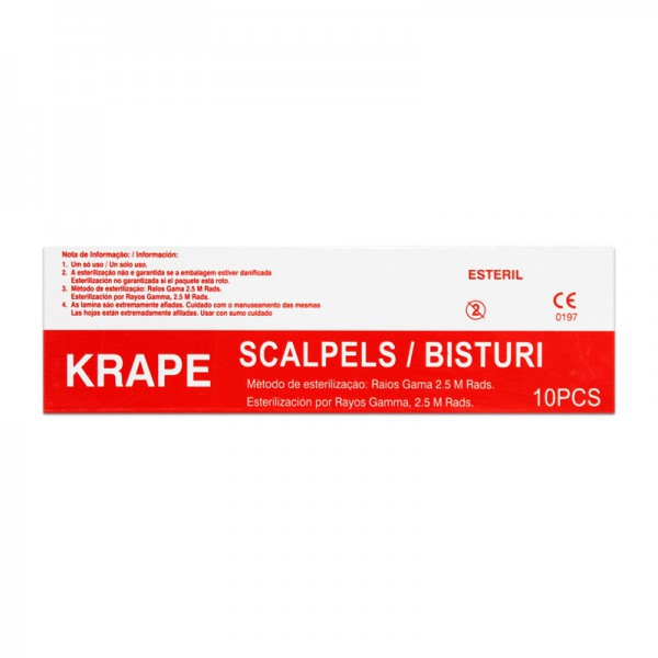 Disposable Scalpel (box of 10 units)